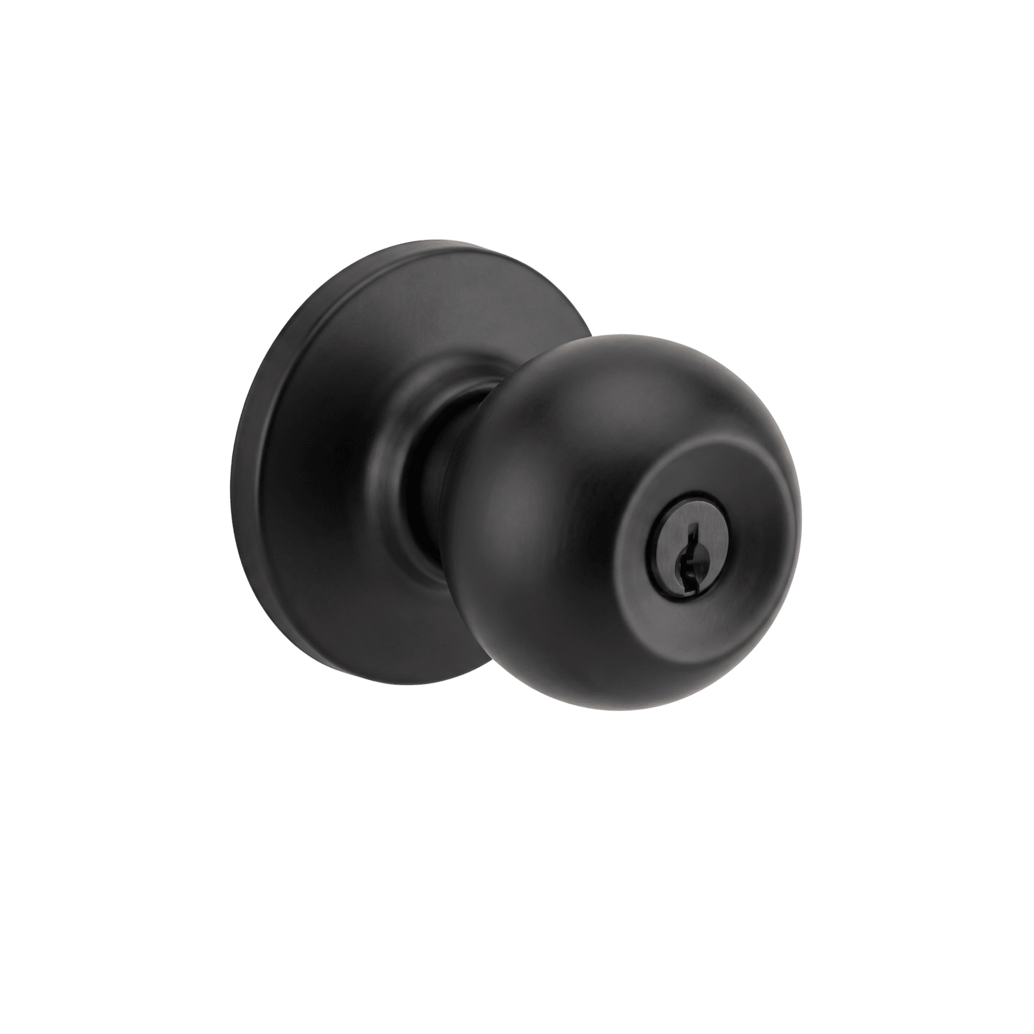 Knox knob and Key in Black