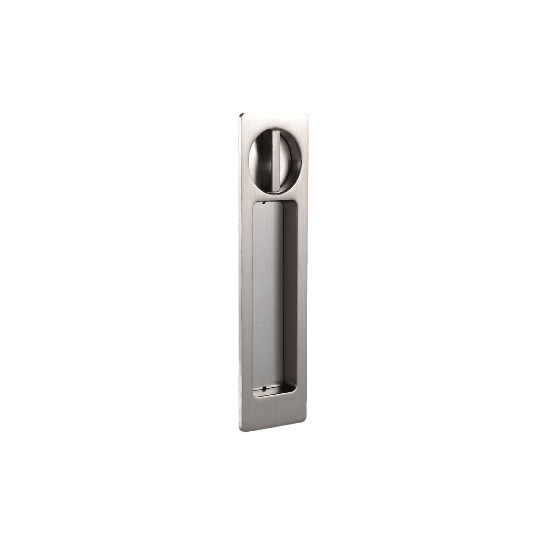 Rectangle cavity pull for a sliding entrance door