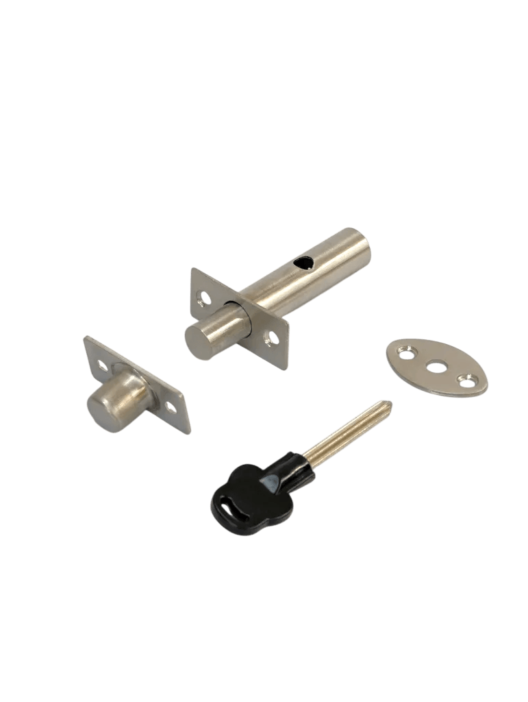 Security Bolt in Satin Chrome